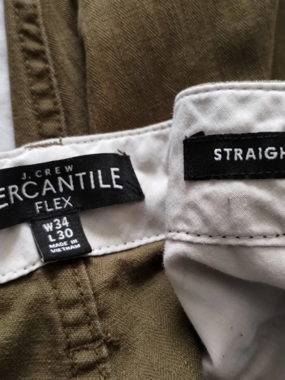 (Men's) J.CREW Olive Green 